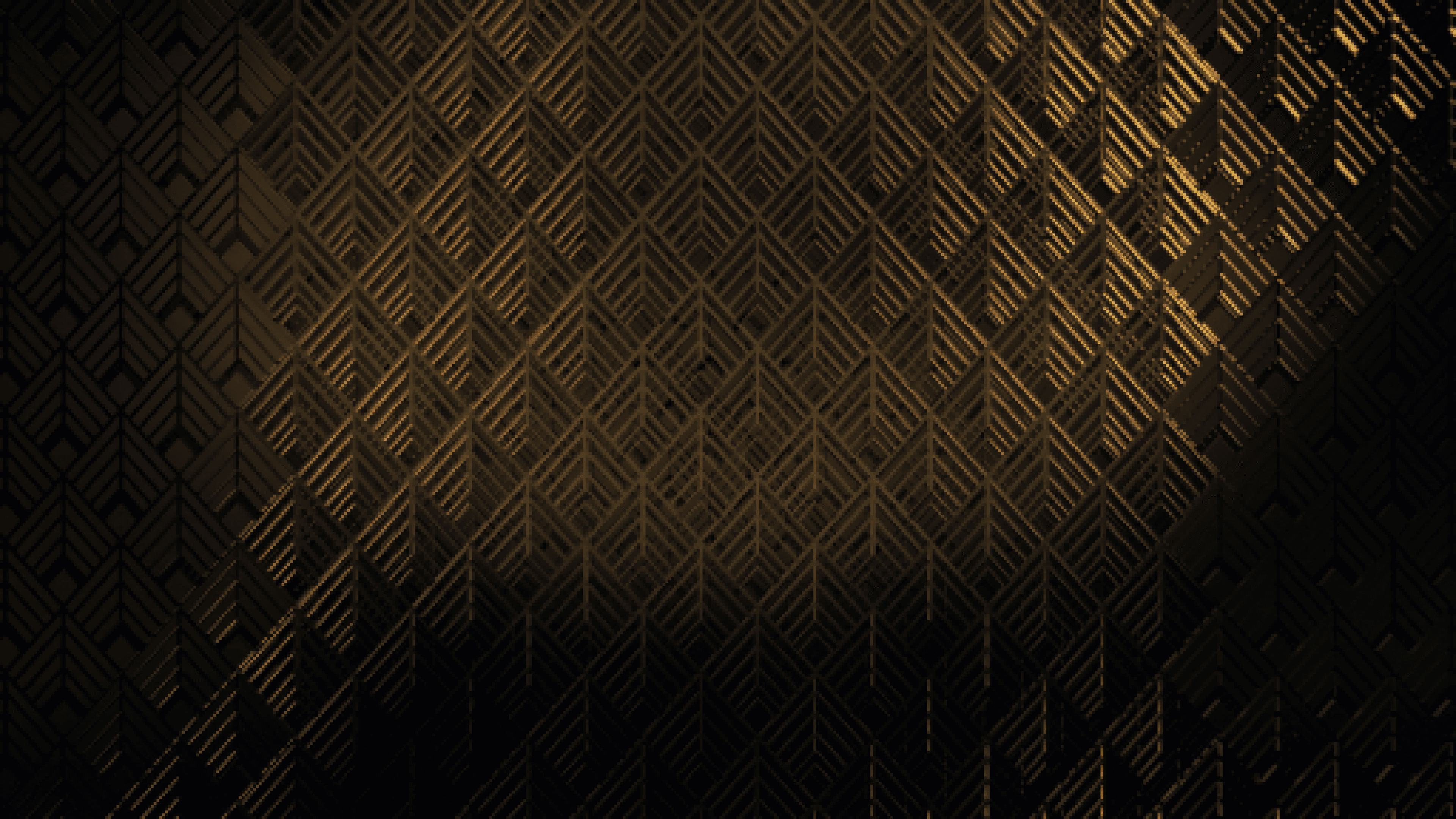 Black and gold diamond art deco pattern